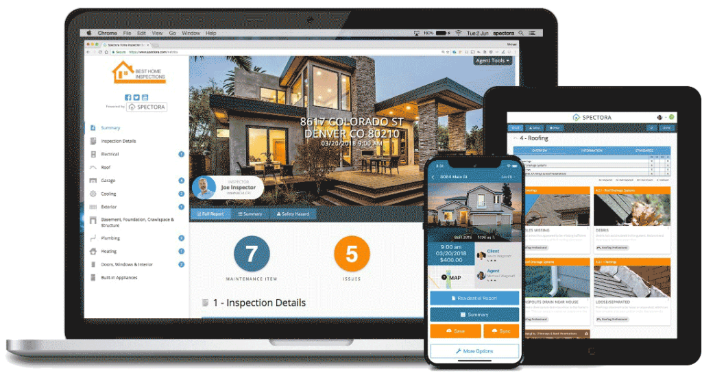 Details EP Home Inspections - Inspection Report Sample